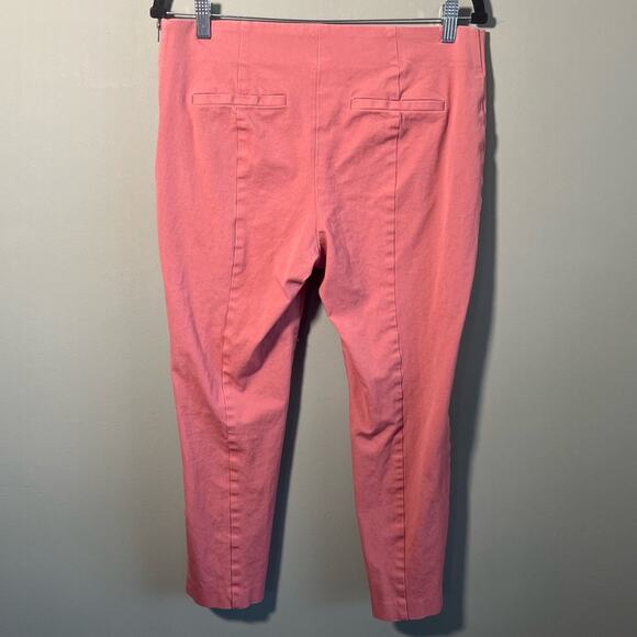 A New Day Office Mid-Rise Skinny Ankle Pants in Mauve Blossom Pink, Size 12 - Picture 7 of 12